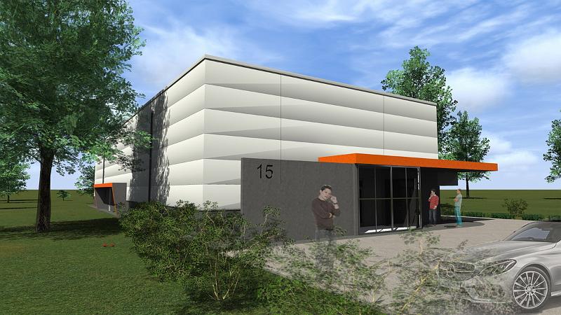 GSK gyógyszergyár bővítése, Gödöllő 01.jpg